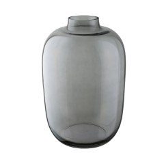 421389 CULASI Декоративная ваза стекло серый H450 ø300
