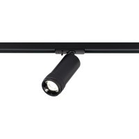 ST385.446.20 Св-к трек. Zoom Черный LED 1*20W 4000K 1 800Lm Ra 10-55° IP20 D65xH145 220V Однофазная трековая система