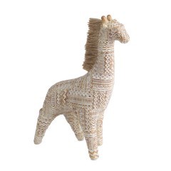 427244 Статуэтка Жираф ISHIKARI, L175, B75, H250, полирезин, коричневый, белый, золотой 427244 Статуэтка Жираф ISHIKARI, L175, B75, H250, полирезин, коричневый, белый, золотой