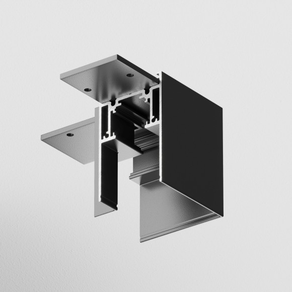 Угловой коннектор для накладных шинопроводов Maytoni Gravity TRA004CL-21B Угловой коннектор для накладных шинопроводов Maytoni Gravity TRA004CL-21B