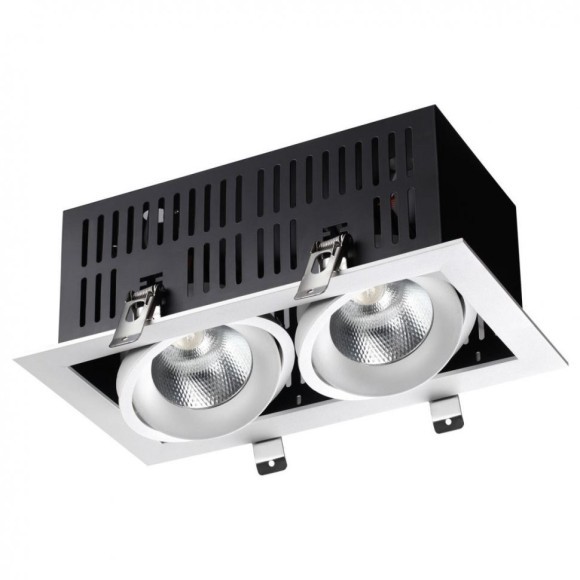 Встраиваемый светильник Novotech 358441 GESSO светодиодный 2xLED 2*24W