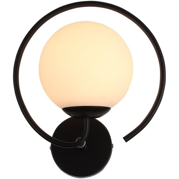 SL418.401.01 Светильник настенный Черный/Белый E27 1*60W GALIO SL418.401.01 Светильник настенный Черный/Белый E27 1*60W GALIO