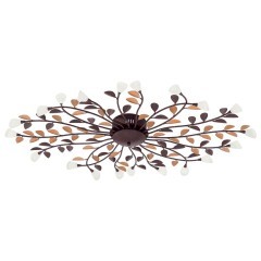 90738 CAMPANIA CAMPANIA Подвесной потолочный светильник люстра с большим количеством ламп G4, 200Вт, модерн, золотой, металл, стекло