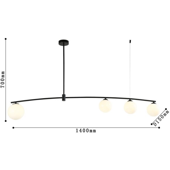 Потолочная люстра Equilibrium 4038-4P