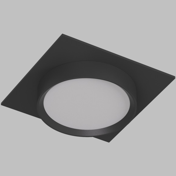 DK2091-BK Встраиваемый светильник FLAT, IP 20, до 15 Вт, GX53, LED, черный, алюминий DK2091-BK Встраиваемый светильник FLAT, IP 20, до 15 Вт, GX53, LED, черный, алюминий