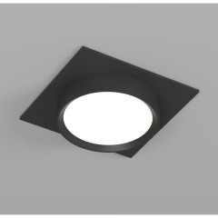 DK2091-BK Встраиваемый светильник FLAT, IP 20, до 15 Вт, GX53, LED, черный, алюминий DK2091-BK Встраиваемый светильник FLAT, IP 20, до 15 Вт, GX53, LED, черный, алюминий
