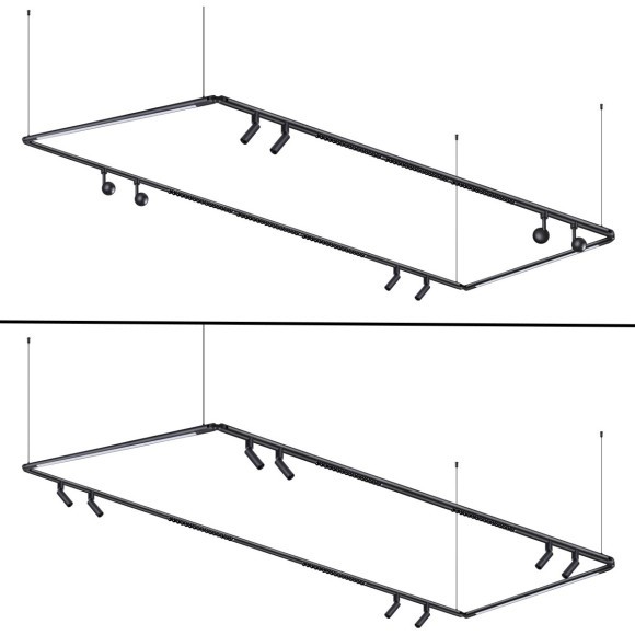 Подвес 2м с соединителем гибким угловым L-образным Novotech Glat 359390 Подвес 2м с соединителем гибким угловым L-образным Novotech Glat 359390