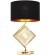 Настольная лампа Lumina Deco Fabi LDT 5529 F.GD+BK
