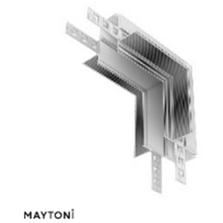 Угловой соединитель вертикальный для шинопроводов в ГКЛ 12.5мм Maytoni Exility TRA034ICL-42.12W