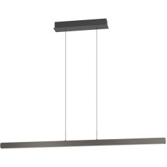 390498 Светодиодный подвес с регулировкой цветовой температуры CIGGIANO, 1X30W(LED) ,2200-6500K, 5200lm, алюминий, сталь, черный, белый