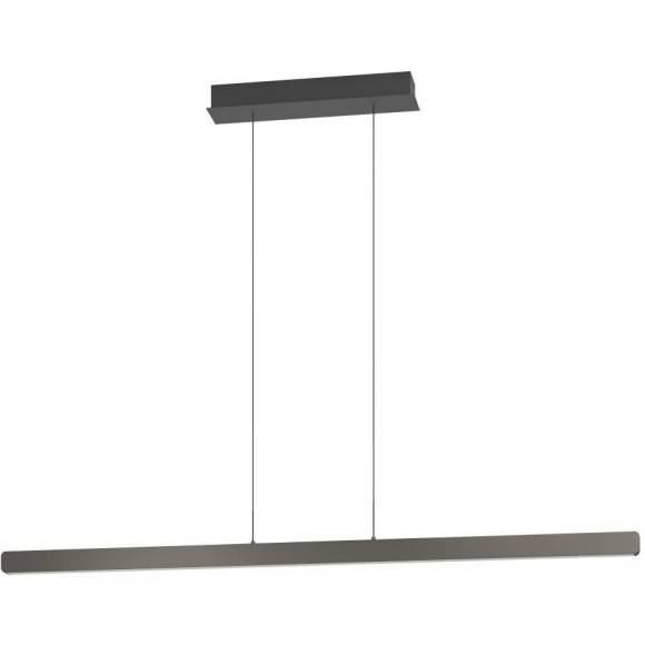 390498 Светодиодный подвес с регулировкой цветовой температуры CIGGIANO, 1X30W(LED) ,2200-6500K, 5200lm, алюминий, сталь, черный, белый