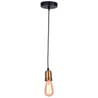 Подвесной светильник цилиндр Arte Lamp A4290SP-1BK MAZZETTO под лампу 1xE27 40W