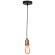 Подвесной светильник цилиндр Arte Lamp A4290SP-1BK MAZZETTO под лампу 1xE27 40W