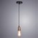 Подвесной светильник цилиндр Arte Lamp A4290SP-1BK MAZZETTO под лампу 1xE27 40W