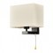 Бра Lussole LSP-8596 Coffee IP21 под лампу 1xE27 40W