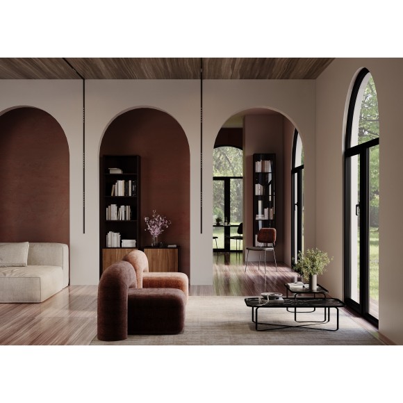 TR174-1-24WTW-M-B Трековый магнитный светодиодный SMART светильник Maytoni Basity CRI90+ 3000-6000К 1920Лм 36° 24Вт Bluetooth Mesh