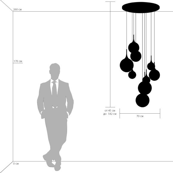 Подвес Globo Lightstar 813091 Подвес Globo Lightstar 813091
