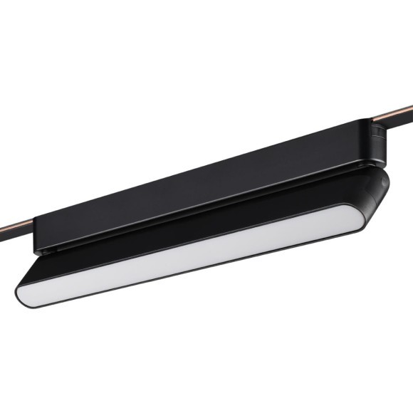 359467 Трековый ременный светодиодный SMART светильник c доп. механическим перекл. цветности Novotech EASY CRI90+ 3000-6000К 660Лм 110° 18W TUYA, Алиса, Wi-Fi