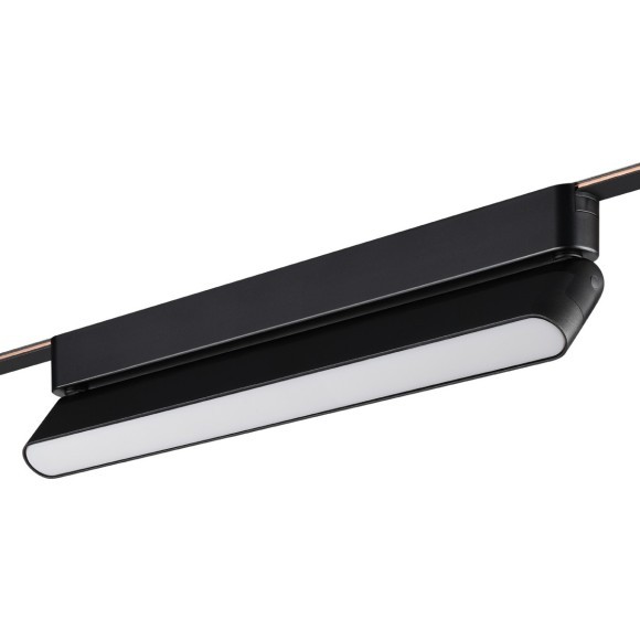 359467 Трековый ременный светодиодный SMART светильник c доп. механическим перекл. цветности Novotech EASY CRI90+ 3000-6000К 660Лм 110° 18W TUYA, Алиса, Wi-Fi