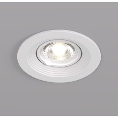 DK3029-WH Встраиваемый светильник, IP 20, 10 Вт, GU5.3, LED, белый, пластик DK3029-WH Встраиваемый светильник, IP 20, 10 Вт, GU5.3, LED, белый, пластик