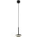 ST104.403.06 Светильник подвесной Черный LED 1*6W 3000K 468Lm Ra80 120° D112xH184 170-240V Подвесные светильники