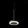 ST104.403.06 Светильник подвесной Черный LED 1*6W 3000K 468Lm Ra80 120° D112xH184 170-240V Подвесные светильники