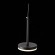 ST104.403.06 Светильник подвесной Черный LED 1*6W 3000K 468Lm Ra80 120° D112xH184 170-240V Подвесные светильники