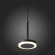 ST104.403.06 Светильник подвесной Черный LED 1*6W 3000K 468Lm Ra80 120° D112xH184 170-240V Подвесные светильники