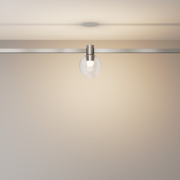 Трековый светильник Maytoni Bubble Flarity 3000K 3Вт 120° TR148-1-3W3K-PT Трековый светильник Maytoni Bubble Flarity 3000K 3Вт 120° TR148-1-3W3K-PT