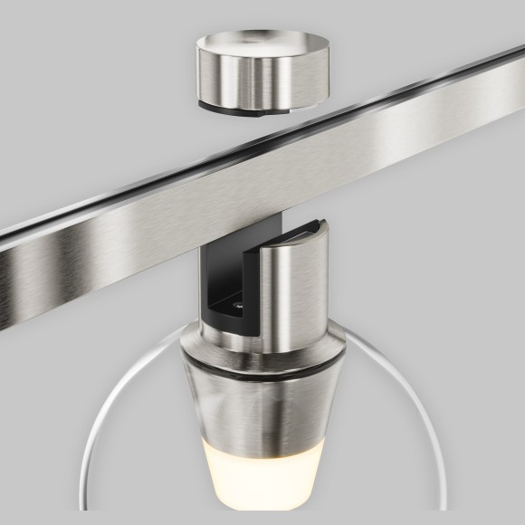 Трековый светильник Maytoni Bubble Flarity 3000K 3Вт 120° TR148-1-3W3K-PT Трековый светильник Maytoni Bubble Flarity 3000K 3Вт 120° TR148-1-3W3K-PT