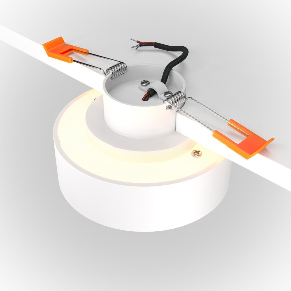 Встраиваемый светильник Maytoni DL035-2-L6W Planet светодиодный LED 11W Встраиваемый светильник Maytoni DL035-2-L6W Planet светодиодный LED 11W