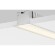 Maytoni Technical LL313003 Встраиваемый современный профильный линейный светодиодный светильник длиной 100 см, серебристый алюминий, белый рассеиватель, 1000x50x35мм, LED 20Вт 3000K 1500Лм CRI90 120° IP33 220V
