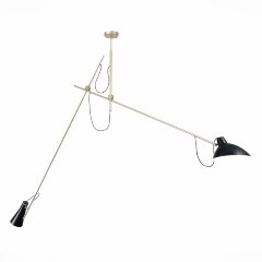 SL1803.203.02 Светильник подвесной ST-Luce Черный+Золото/Черный E27 2*60W JARRO SL1803.203.02 Светильник подвесной ST-Luce Черный+Золото/Черный E27 2*60W JARRO