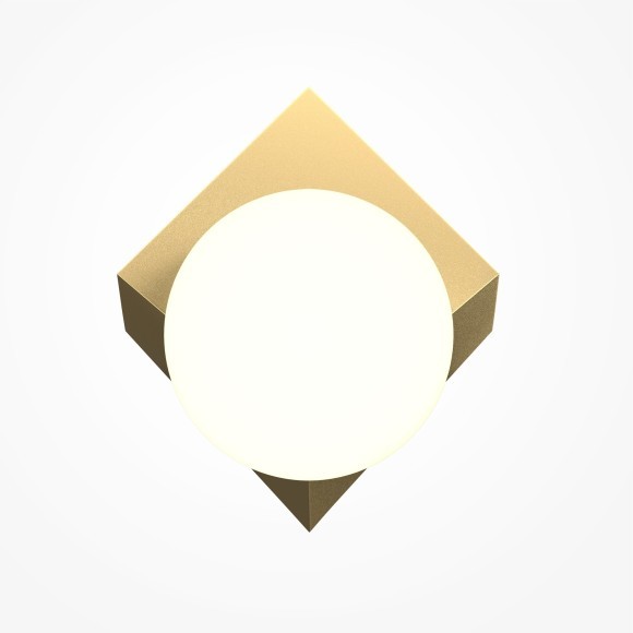 MOD445WL-01BS Настенный светильник (бра) с латунным основанием, без выкл. под лампу G9 Maytoni Cubeo