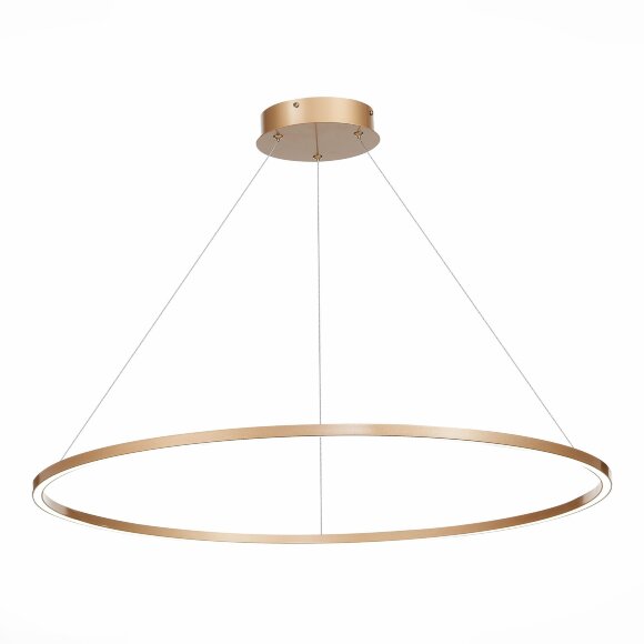 ST605.243.46 Светильник подвесной ST-Luce Золотистый/Белый LED 1*46W 4000K Подвесные светильники