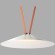 DK5569-WH+BK Светодиодный светильник для трека-ремня серии Denkirs Belty 48V, 24W, RA90, 120°, 3000K