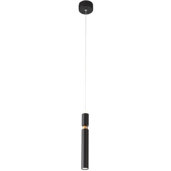 SL1592.403.01 Светильник подвесной ST-Luce Черный/Белый LED 1*6W 3000K Подвесные светильники
