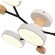 SLE6006-502-04 Светильник потолочный Белый/Белый LED 4*12W 3000K/4500K/6000K FAEMA