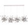 Люстра Crystal Lux GARDEN SP3х4 L1600 CHROME