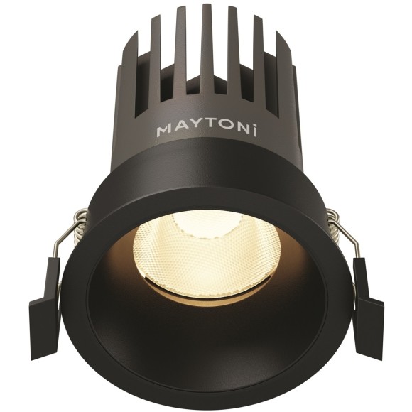 Встраиваемый светильник Maytoni Dip Hight LED Ra90 Lm1630 3000K 15Вт 50° DL117-15W-3K-B