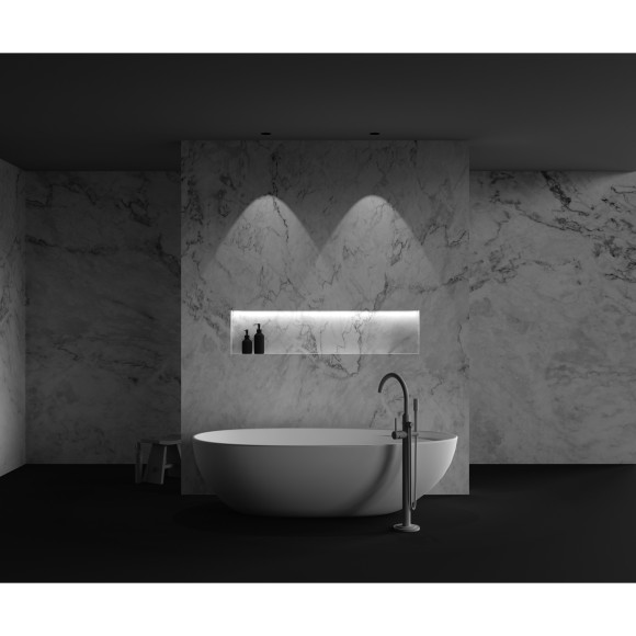 Встраиваемый светильник Maytoni Dip Hight LED Ra90 Lm1630 3000K 15Вт 50° DL117-15W-3K-B