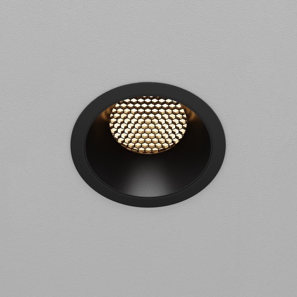 Встраиваемый светильник Maytoni Dip Hight LED Ra90 Lm1630 3000K 15Вт 50° DL117-15W-3K-B