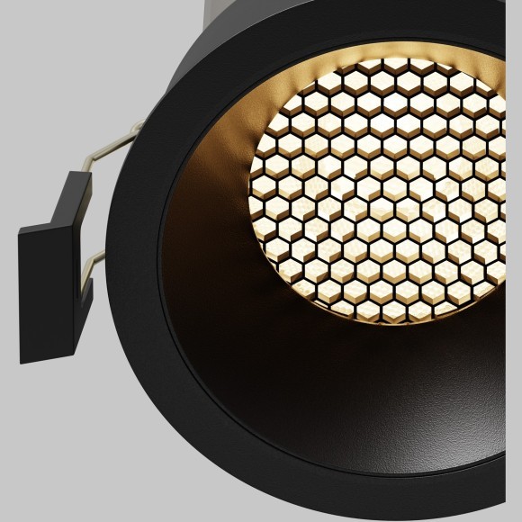 Встраиваемый светильник Maytoni Dip Hight LED Ra90 Lm1630 3000K 15Вт 50° DL117-15W-3K-B