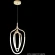 Светильник подвесной Crystal Lux PERA SP50W LED GOLD