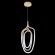 Светильник подвесной Crystal Lux PERA SP50W LED GOLD