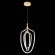 Светильник подвесной Crystal Lux PERA SP50W LED GOLD