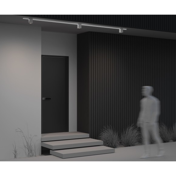 Уличный трековый светильник Outdoor O-TR01-3-S-16WW3K Уличный трековый светильник Outdoor O-TR01-3-S-16WW3K