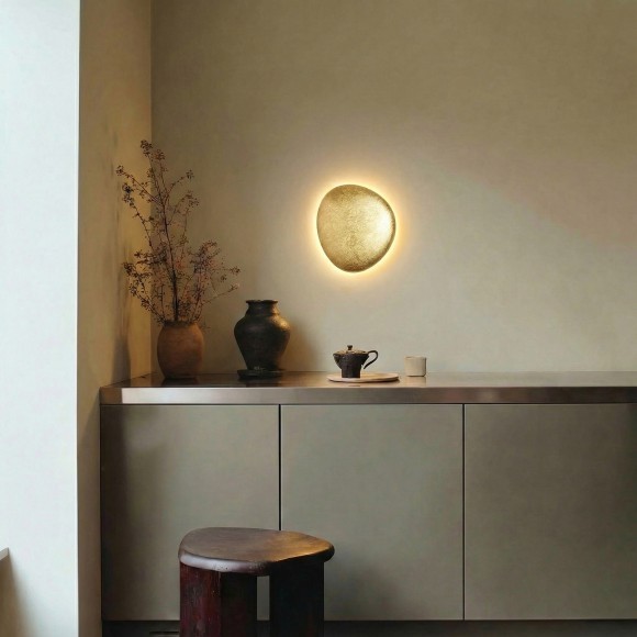 Светильник настенно-потолочный (Бра) 6W 3000K золотая фольга Uovo II Lightstar 807602