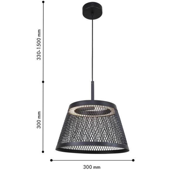 Подвесная люстра LED 560LM 3000K Favourite 4739-3P Zen