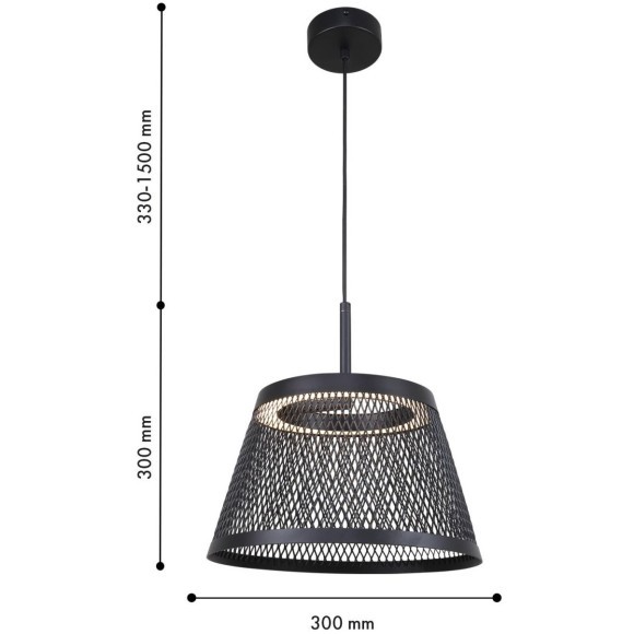 Подвесная люстра LED 560LM 3000K Favourite 4739-3P Zen